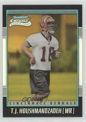T.J. Houshmandzadeh [Gold Refractor] #145 Football Cards 2001 Bowman Chrome Prices