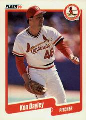 Ken Dayley #247 Baseball Cards 1990 Fleer Prices