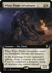 White Plume Adventurer [Extended Art] Magic Commander Legends: Battle for Baldur's Gate Prices