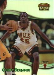 Corey Benjamin Refractor #124 Basketball Cards 1998 Bowman's Best Prices