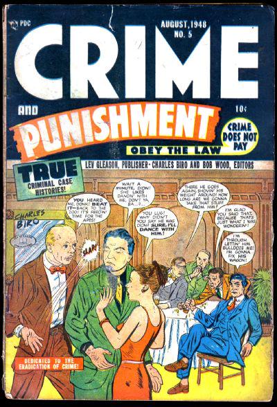 Crime and Punishment #5 (1948) Comic Books Crime and Punishment