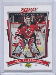 Martin Brodeur Hockey Cards 2007 Upper Deck MVP Prices