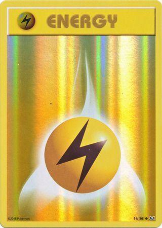 Lightning Energy [Reverse Holo] #94 Pokemon Evolutions