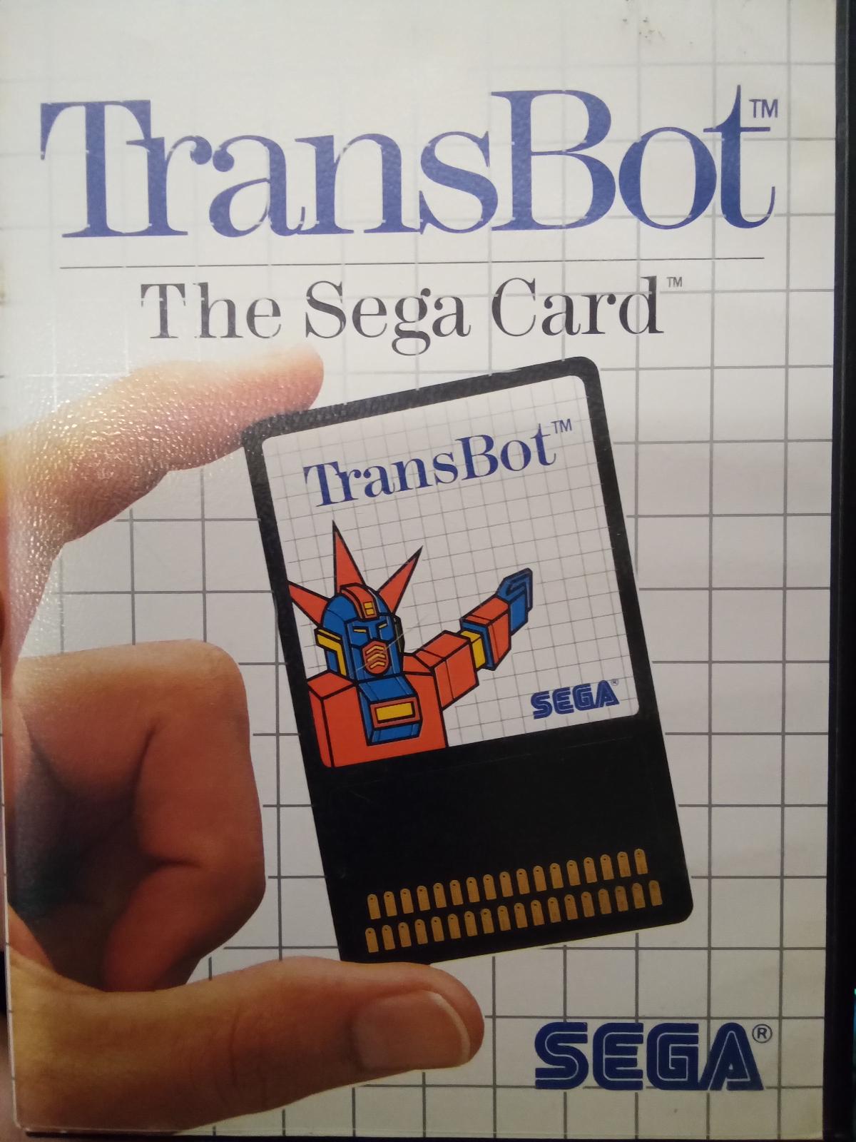 TransBot: The Sega Card PAL Sega Master System