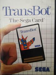 TransBot: The Sega Card PAL Sega Master System Prices