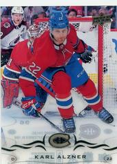 Karl Alzner [Clear Cut] Hockey Cards 2018 Upper Deck Prices