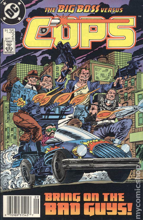 COPS [Newsstand] #2 (1988) Comic Books COPS (DC)