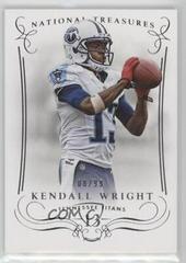 Kendall Wright #8 Football Cards 2014 Panini National Treasures Prices