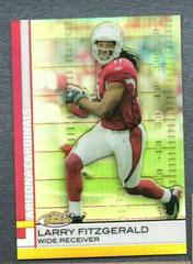 Larry Fitzgerald [Gold Refractor] #1 Football Cards 2009 Topps Finest Prices