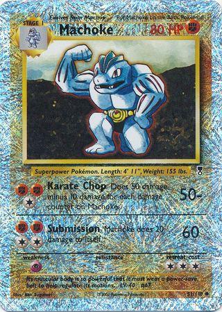 Pokémon Machoke Legendary Collections Reverse 2024 Holo GMA 7