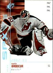 Martin Brodeur Hockey Cards 2002 SPx Prices
