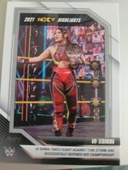 Io Shirai #7 Wrestling Cards 2022 Panini NXT WWE 2021 Highlights Prices