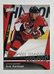 Erik Karlsson [UD Exclusives] #210 Hockey Cards 2009 Upper Deck Prices