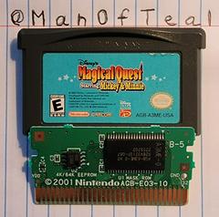 Cartridge And Motherboard  | Magical Quest Starring Mickey and Minnie GameBoy Advance