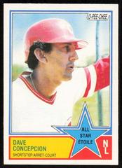Dave Concepcion [All Star] #32 Baseball Cards 1983 O Pee Chee Prices