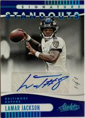 Lamar Jackson #SS-LJ Football Cards 2019 Panini Absolute Signature Standouts Prices