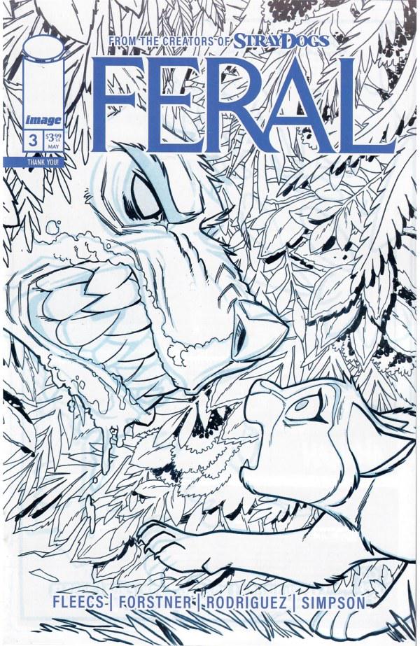 Feral [Forstner & Fleecs Sketch] #3 (2024) Comic Books Feral