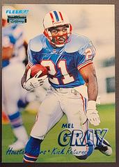 Mel Gray [Traditions Tiffany] #345 Football Cards 1997 Fleer Prices