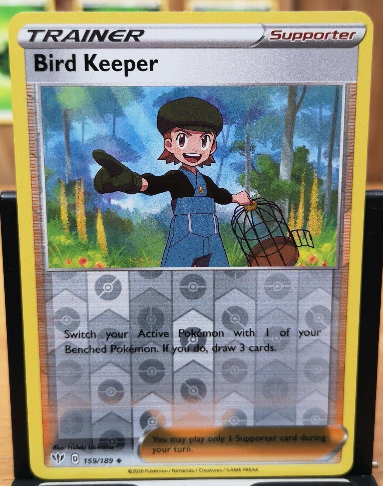 Bird Keeper [Reverse Holo] 159 Prices Pokemon Darkness Ablaze Pokemon Cards