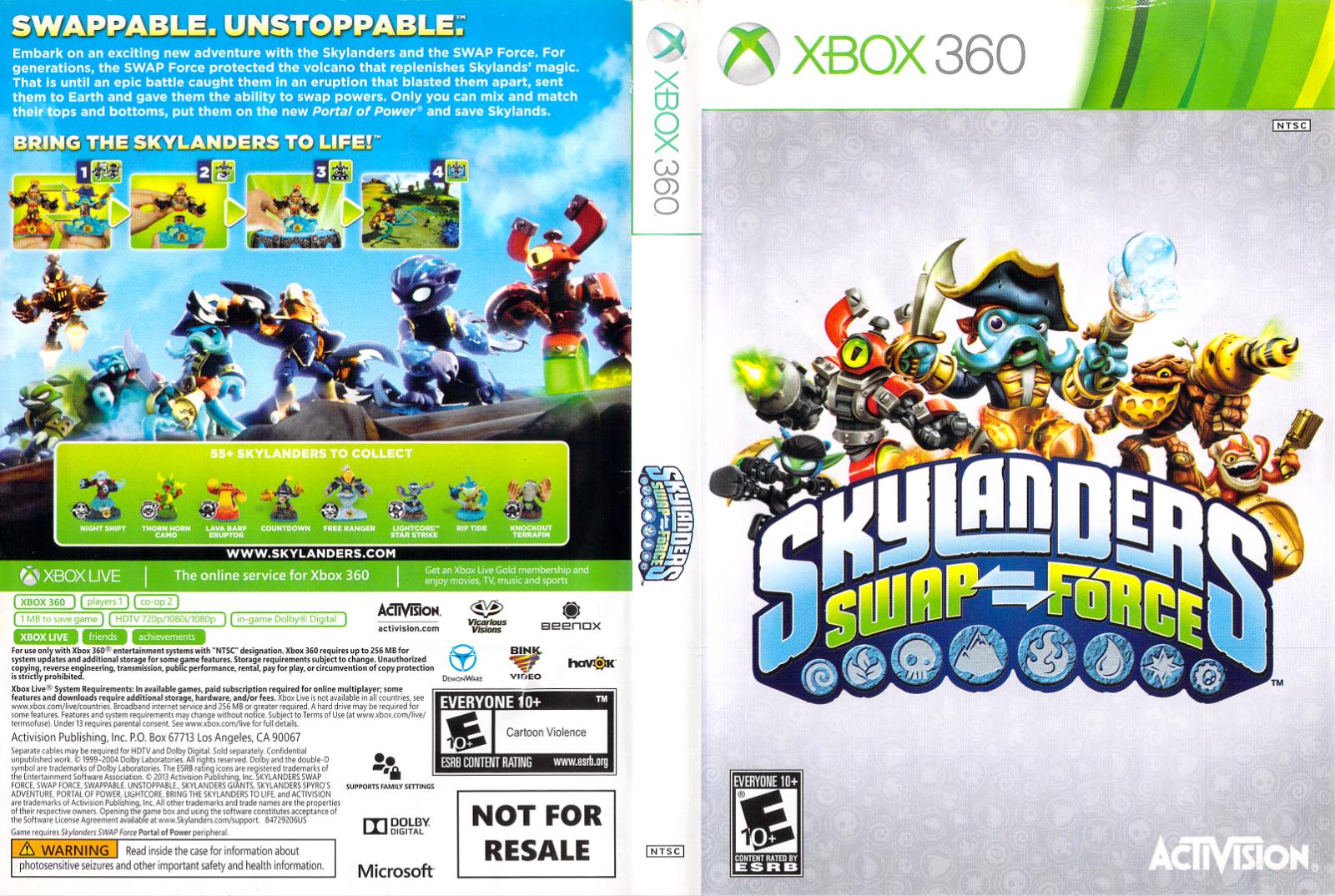 Skylanders: Swap Force Prices Xbox 360 | Compare Loose, CIB & New Prices
