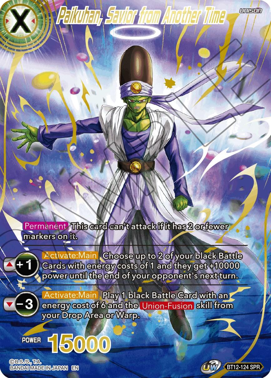 Paikuhan, Savior from Another Time [SPR] BT12-124 Dragon Ball Super Vicious Rejuvenation