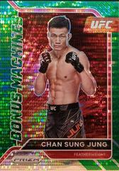 Chan Sung Jung [Green Pulsar] Ufc Cards 2022 Panini Prizm UFC Bonus Machines Prices