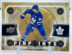 John Tavares [Gold] Hockey Cards 2022 Upper Deck MVP Pinpoints Prices