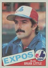 Bryan Little [Error Name Spelled Brian on Front] #257 Baseball Cards 1985 Topps Prices