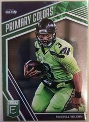 Russell Wilson [Green] #PC-20 Football Cards 2019 Donruss Elite Primary Colors Prices