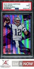 Tom Brady [Mirror Purple] #4 Football Cards 2015 Panini Certified Prices