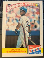 Darryl Strawberry #20 Baseball Cards 1989 Bazooka Prices