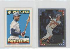 Andre Dawson, Wade Boggs Baseball Cards 1988 Topps Stickercard Prices