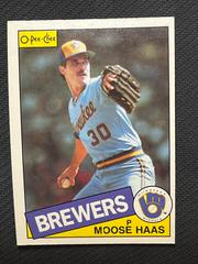 Moose Haas #151 Baseball Cards 1985 O Pee Chee Prices