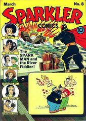 Sparkler Comics #8 (1942) Comic Books Sparkler Comics Prices
