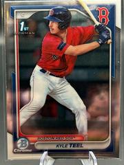 Kyle Teel #BCP-48 Baseball Cards 2024 Bowman Chrome Prospect Prices