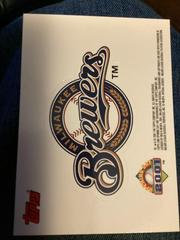 Milwaukee Brewers Baseball Cards 2001 Topps Opening Day Team Logo Stickers Prices