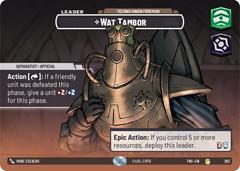 Wat Tambor - Techno Union Foreman [Showcase Foil] #263 Star Wars Unlimited: Twilight of the Republic Prices