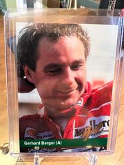 Gerhard Berger (A) #35 Racing Cards 1992 Grid F1 Prices