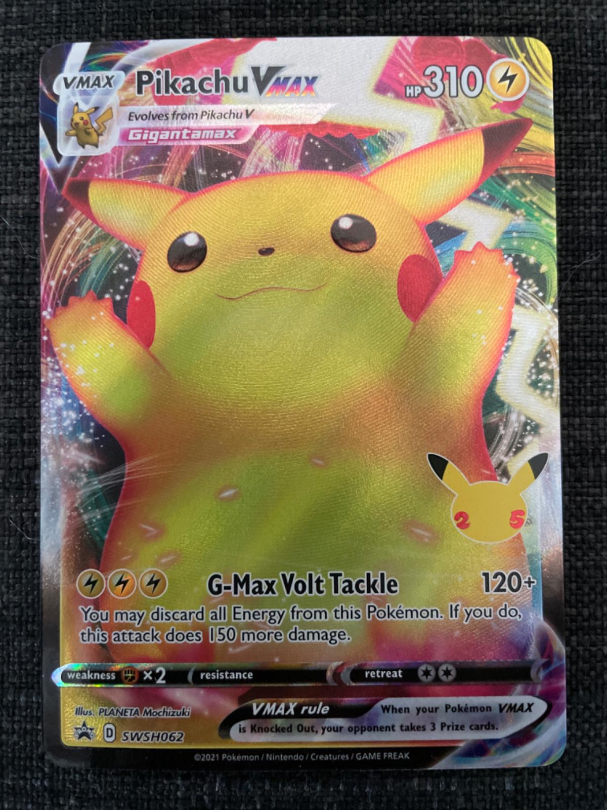 Pikachu VMAX | Ungraded | Pokemon Celebrations