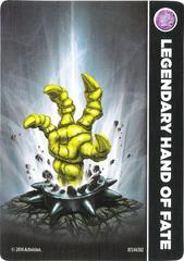 Legendary Hand Of Fate - Collector Card | Hand of Fate - Trap Team, Legendary Skylanders