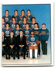 Oilers Team Photo [Right Half] Hockey Cards 1987 Panini Stickers Prices