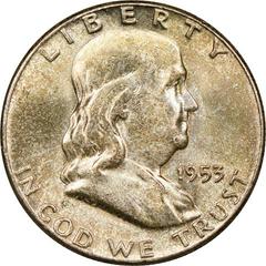 1953 Coins Franklin Half Dollar Prices