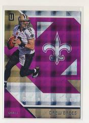 Drew Brees [Purple] #1 Football Cards 2016 Panini Unparalleled Prices