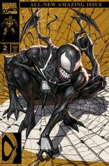 Edge of Spider-Verse [Lee Gold Retro] #2 (2024) Comic Books Edge of Spider-Verse Prices