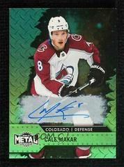 Cale Makar [Autograph Green] Hockey Cards 2020 Skybox Metal Universe Prices