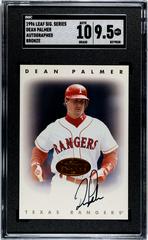 Dean Palmer [Bronze] Baseball Cards 1996 Leaf Signature Autographs Prices