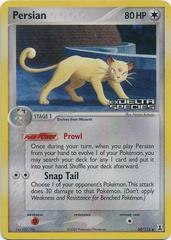 Persian [Reverse Holo] #50 Pokemon Delta Species Prices