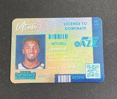 Donovan Mitchell #8 Basketball Cards 2021 Panini Contenders License to Dominate Prices
