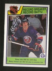 Mike Bossy [Record Breaker] Hockey Cards 1983 O-Pee-Chee Prices