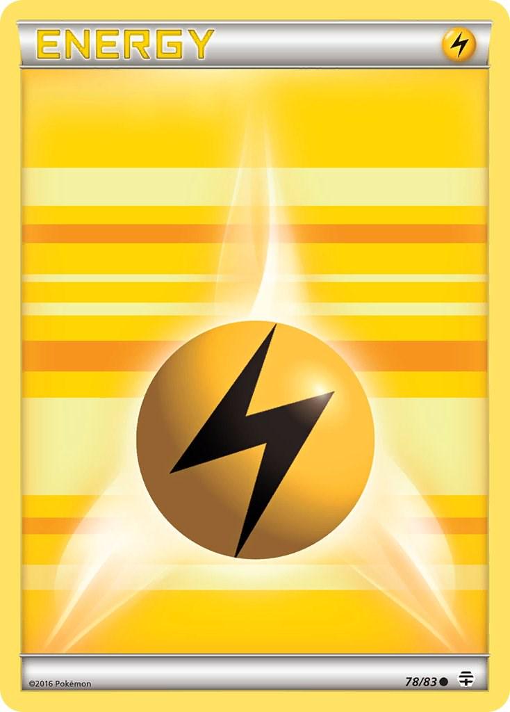 Lightning Energy #78 Pokemon Generations